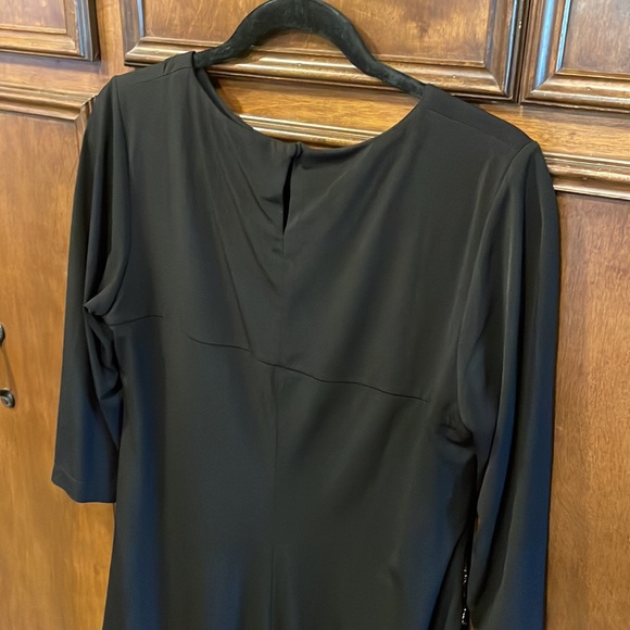 Gold and black party dress - Picture 4 of 4